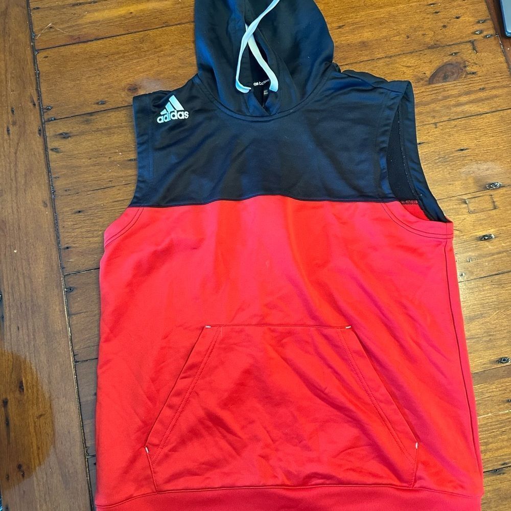 Adidas Gray Basketball Hoodie